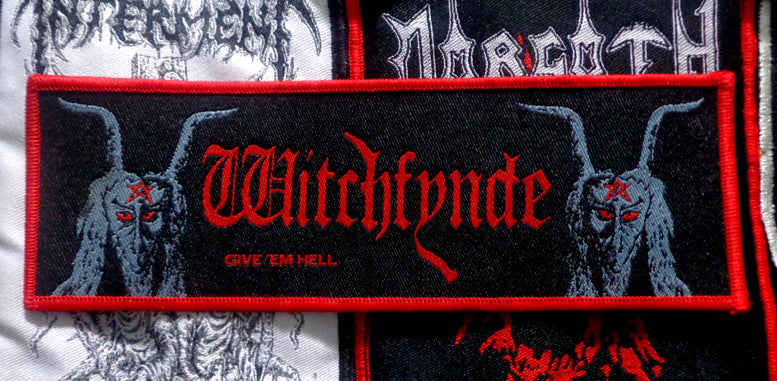 WITCHFYNDE (UK) - Give 'Em Hell Stripepatch