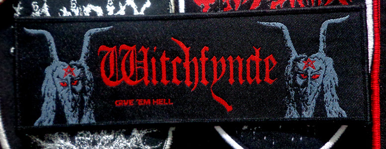 WITCHFYNDE (UK) - Give 'Em Hell Stripepatch