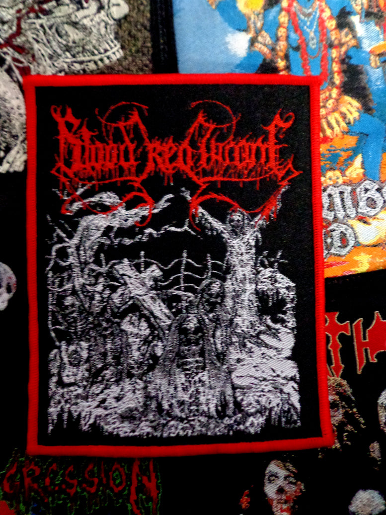BLOOD RED THRONE NO Drawn Demipatch Blood red throne no drawn demipatch