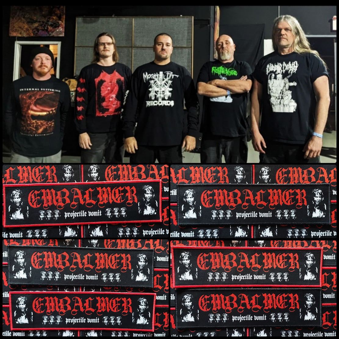 EMBALMER (US) - Projectile Vomit II Big Strip-patch