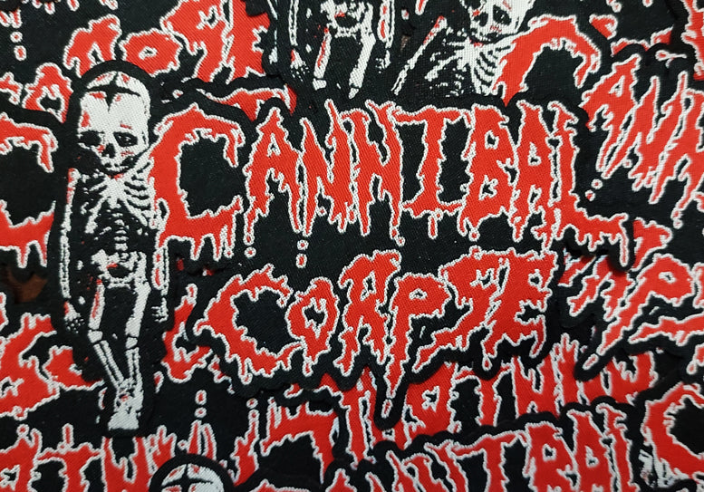 CANNIBAL GLUED LOGO PATCH