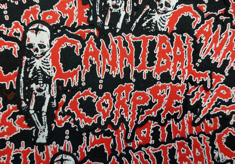 CANNIBAL GLUED LOGO PATCH