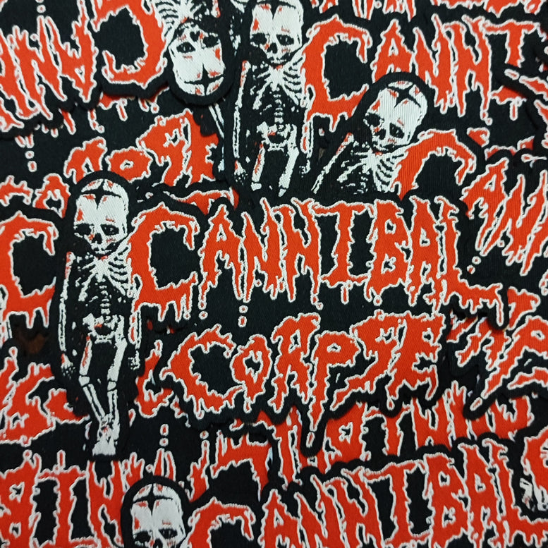 CANNIBAL GLUED LOGO PATCH