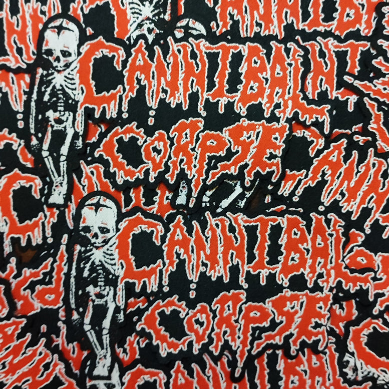 CANNIBAL GLUED LOGO PATCH